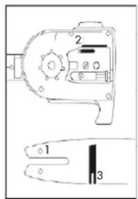 SCHEPPACH MFH5200-4PPro - Pflege des Schwertes (26) und des Hochentasters (21) - 1