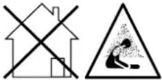 SCHEPPACH PE1200-10 - Erklärung der Symbole auf dem Gerät - 4