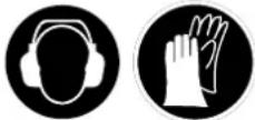 SCHEPPACH PE1200-10 - Explanation of the symbols on the equipment - 5