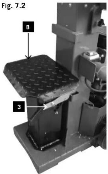 SCHEPPACH hs 1200b - Járókerekek felszerelése, 5. ábra - 2