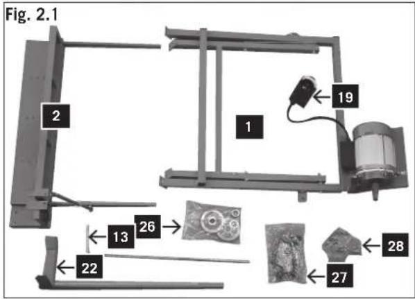 Fig. 2.1 2 1 19 26 13 28 27 22 22
