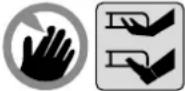 Powertec RPLM224 - Explication des symboles sur l'appareil - 8