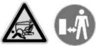 Powertec RPLM224 - Explanation of the symbols on the device - 6