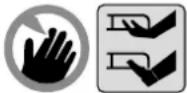 Powertec RPLM224 - Explanation of the symbols on the device - 8
