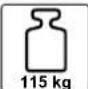 Powertec RPLM224 - Explanation of the symbols on the device - 24