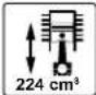 Powertec RPLM224 - Explanation of the symbols on the device - 17