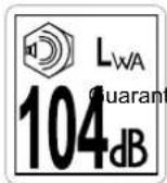 JCB 3in1 Blower Vac - Explanation of the symbols on the equipment - 10