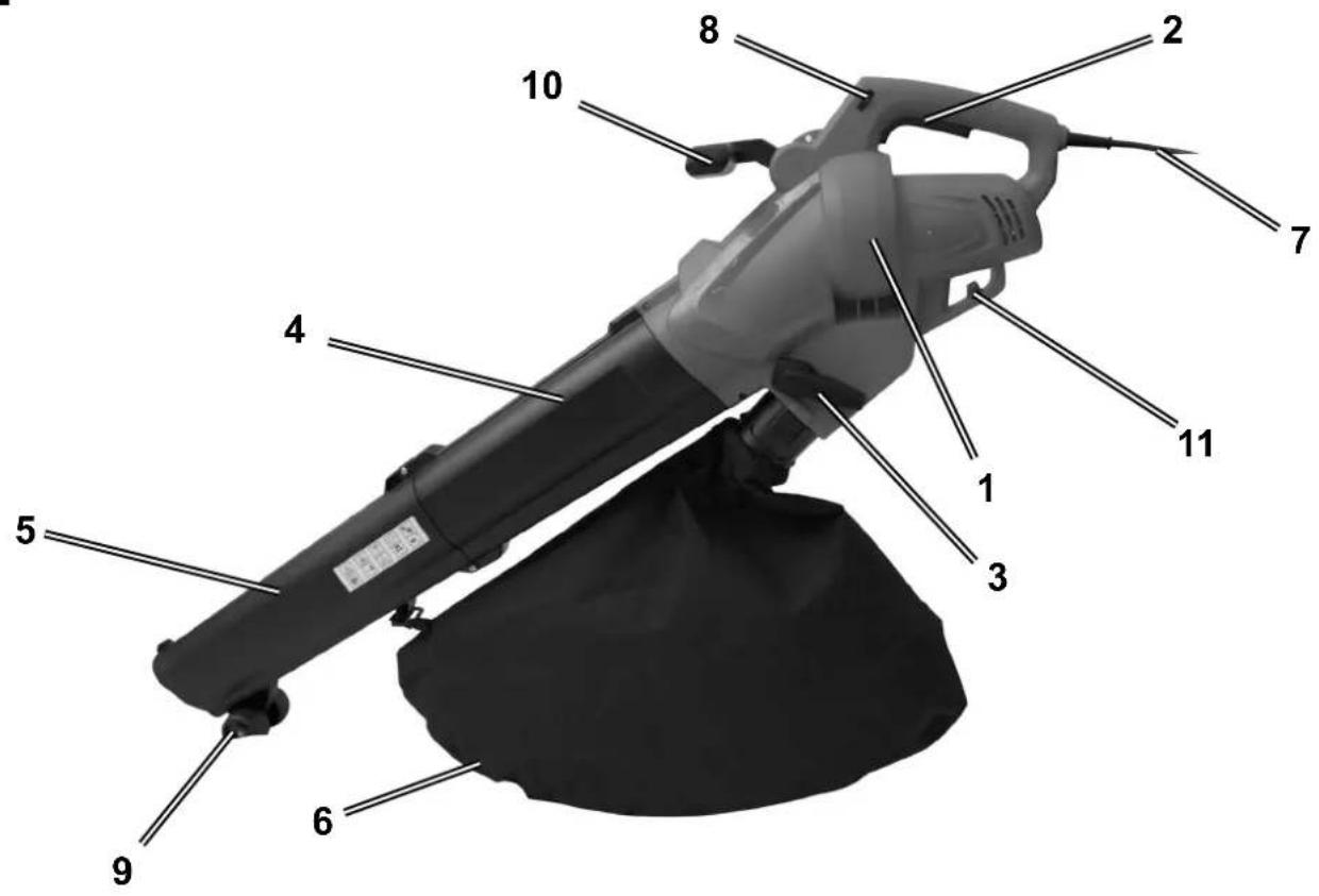 JCB 3in1 Blower Vac - 3
