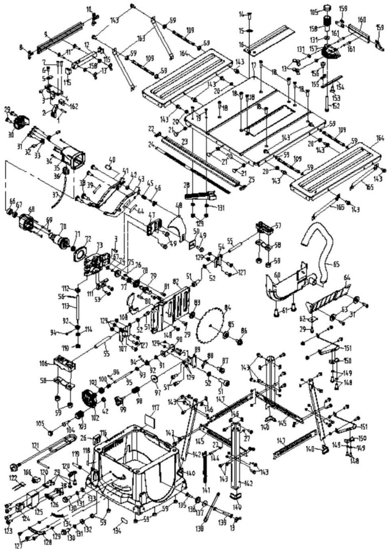 Kraft TKS250 - Dépannage - 1