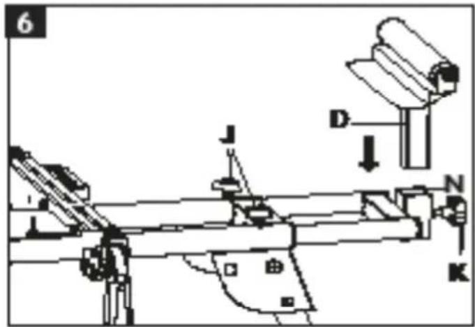 JCB MS-ST - Mounting support arms (Fig. 5) - 1