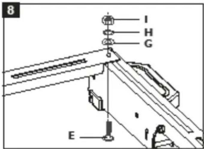 JCB MS-ST - Mounting support arms (Fig. 5) - 3