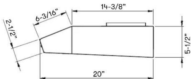 Zephyr Breeze II AK1200CB - AK12 Hood Specifications - 3