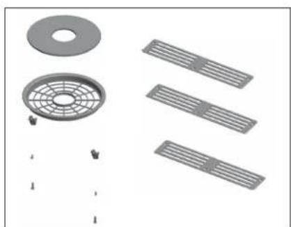 Zephyr Breeze II AK1200CB - Conversion de recirculation sans conduit AK11 - 1