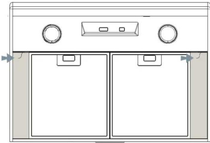 Ventilateur Marche/Arrêt /Choix de Vitesse Lumières Allumer/ Éteindre/Veilleuse
