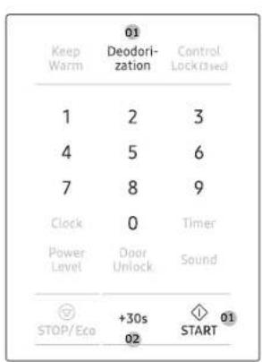 SAMSUNG MS19DG8500SRAC - PRECAUCION - 1