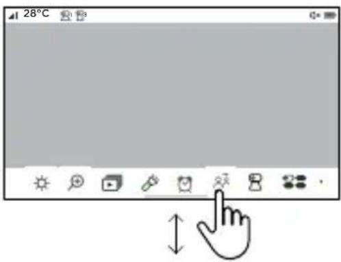 MOTOROLA PIP1710 CONNECT - Utilizzare il touchscreen - 2