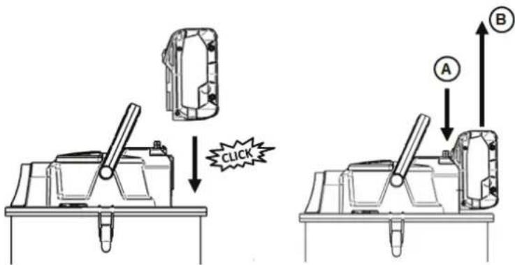 Starmix AV P-15 18V - TURNING THE MACHINE ON (BATTERY) - 1