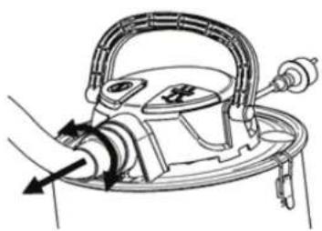 Starmix AV P-15 18V - PORSZÍVÓZÁS - A CSŐ BEHELYEZÉSE - 1