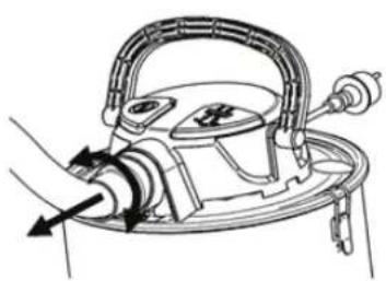 Starmix AV P-15 18V - SUGNING - INDSÆTTELSE AF SLANGEN - 1