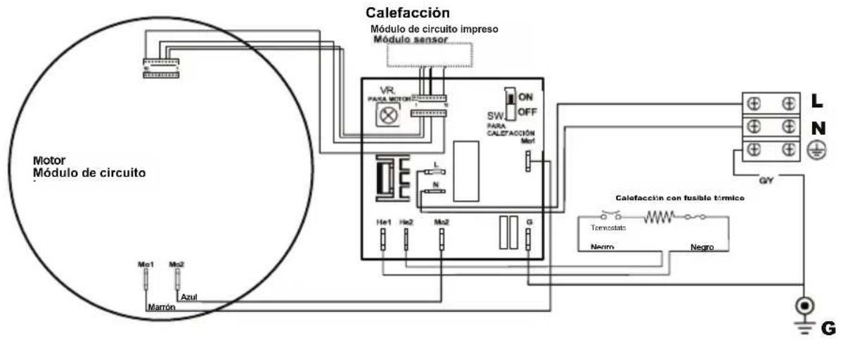 Starmix XT 1001 M - Esquema del circuito - 1
