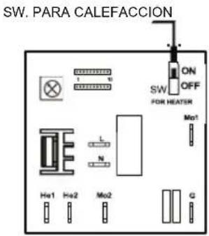 Starmix XT 1001 M - Interruptor ON/OFF de la resistencia - 1