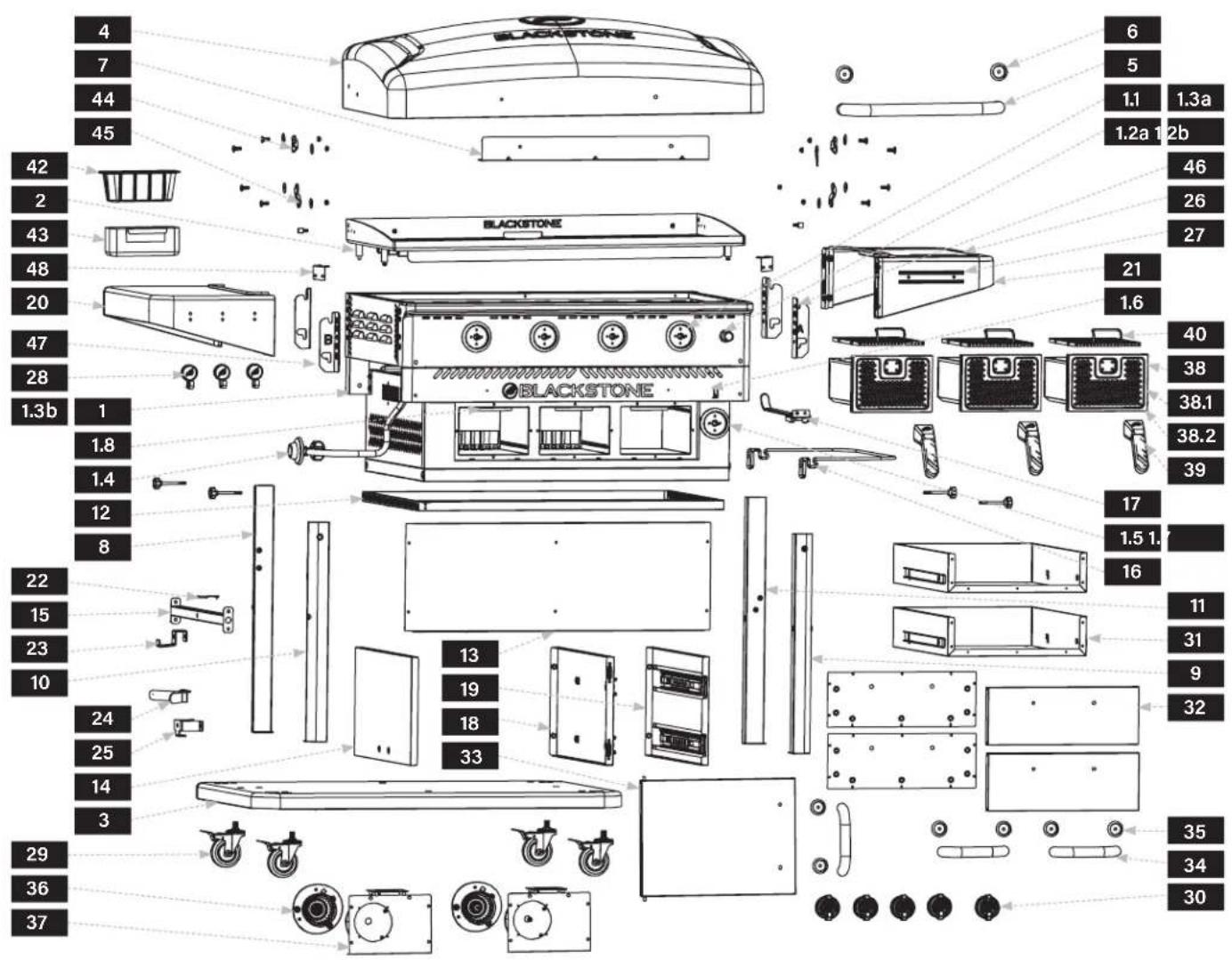 Blackstone 1923 - ASSEMBLY GUIDE - 1
