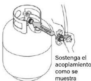 Blackstone 1963 - CONECTAR EL REGULADOR AL TANQUE DE LP DE 20 LB - 3