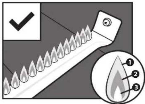 Blackstone 1963 - BURNER FLAME PATTERN - 1