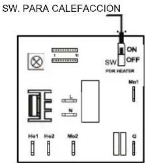 Starmix XT 1001 Mw - Interruptor ON/OFF de la resistencia - 1