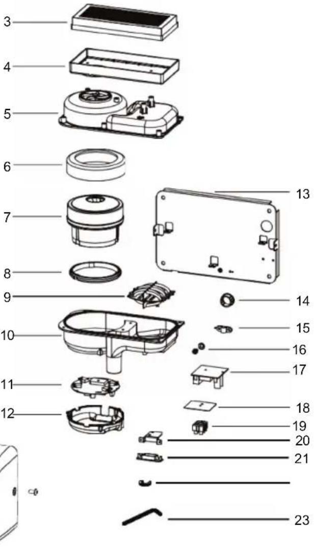 Starmix XT 1001 Mw - Übersicht / Diagram - 1