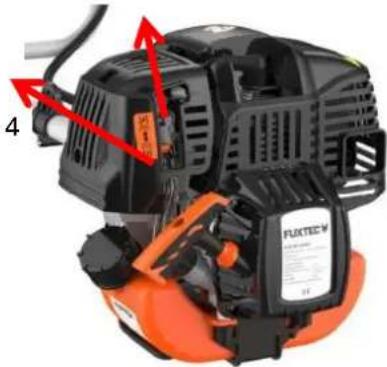 Fuxtec FX-4MS142LF - Démarrage à froid de l'appareil - 2