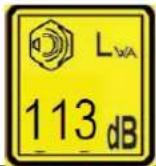 Fuxtec FX-4MS142LF - Symboles sur l'appareil - 8