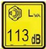 Fuxtec FX-4MS142LF - Symbols on the machine - 8
