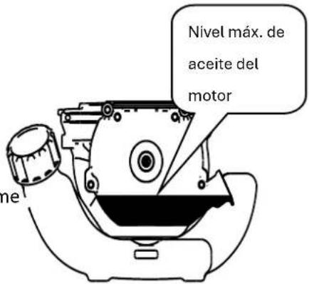 Fuxtec FX-4MS142LF - Compruebe el nivel de aceite. - 2