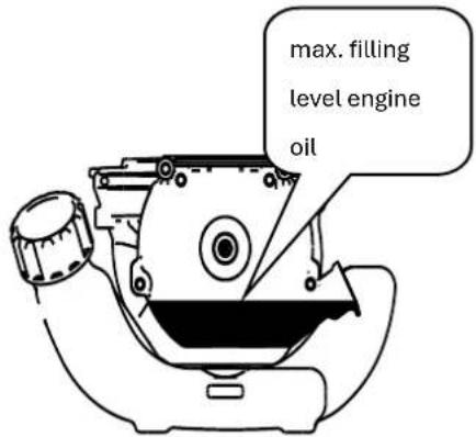 Fuxtec FX-4MS142LF - Check the oil level. - 6