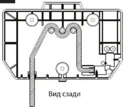 Starmix T-C BL HEPA - Становка кабеля питания и соединительной клеммной колодки - 3