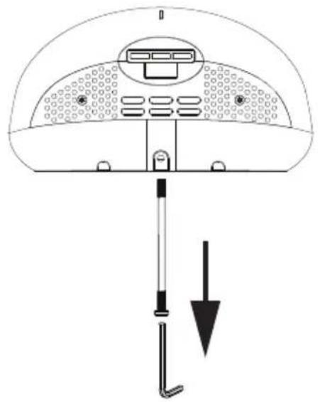 Starmix T-C BL HEPA - Remoción del soporte de pared - 1
