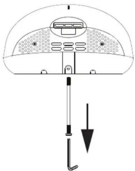 Starmix T-C BL HEPA - Wall bracket removal - 1