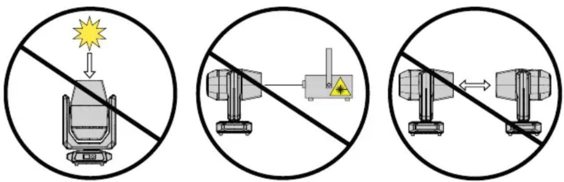 Cameo OTOS L16 - ACHTUNG! POTENTIELLE BESCHÄDIGUNG DURCH EXTERNE LICHTQUELLEN! - 1