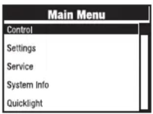 Cameo OTOS L16 - MENU FONCTIONNEMENT AUTONOME (Stand Alone) - 1