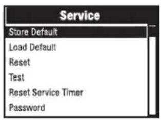 Cameo OTOS L16 - SERVICE MENU (Service) - 2