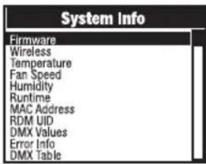 Cameo OTOS L16 - SYSTEM INFORMATION (System) - 2