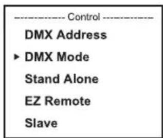 Cameo ZENIT W600 G2 - SET DMX MODE (DMX Mode) - 2
