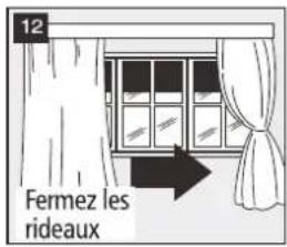 12 Fermez les rideaux