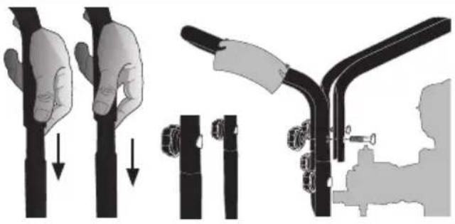 DEWALT DXPW3625 - A Install the Handle - 1
