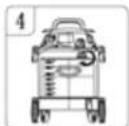 MPM MOD-80 - ASSEMBLY AND USE OF THE VACUUM CLEANER - 4