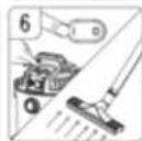 MPM MOD-80 - ASSEMBLY AND USE OF THE VACUUM CLEANER - 6