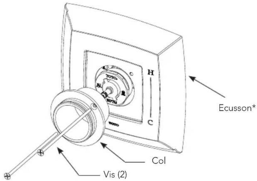 TOTO Connelly TS221P - PROCÉDURE D'INSTALLATION - 1