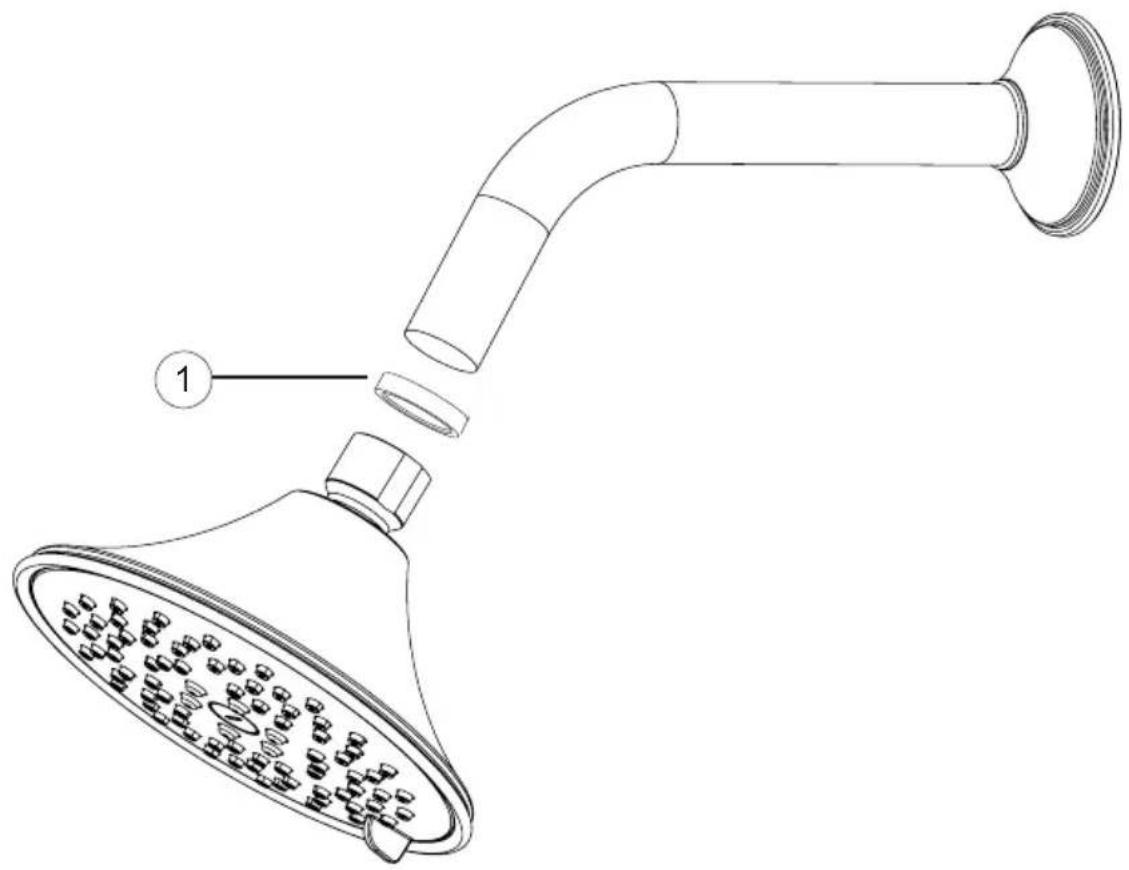 TOTO TS300A65 - REPLACEMENT PARTS / PIEZAS DE REPUESTO / PIÈCES DE RECHANGE - 1