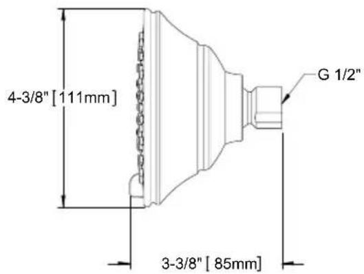 TOTO TS300A65 - ROUGH-IN DIMENSIONS / DIMENSIONES PRELIMINARES / DIMENSIONS BRUTE - 3